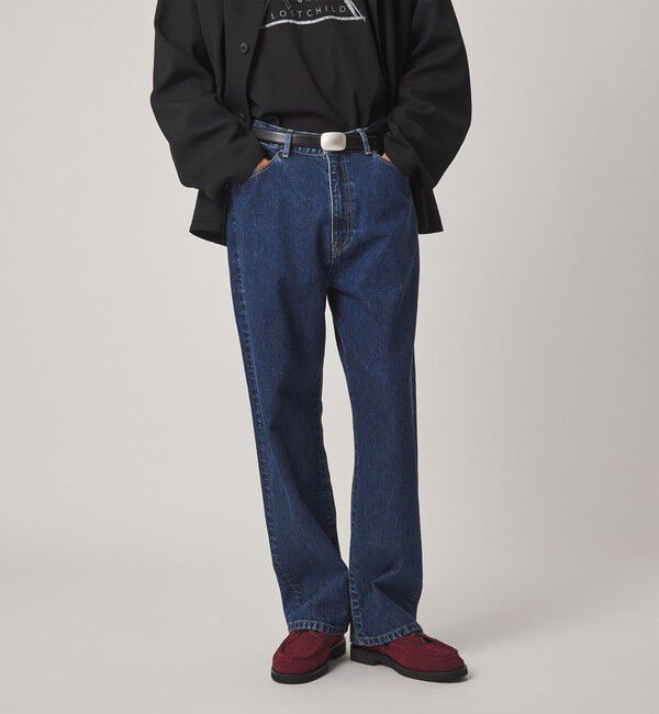 STEVEN ALAN「＜Steven Alan＞ 13.5oz デニム 5ポケット バギー パンツ」|デニム|