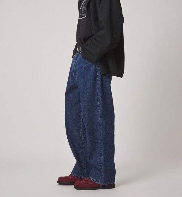STEVEN ALAN「＜Steven Alan＞ 13.5oz デニム 5ポケット バギー パンツ」|デニム|