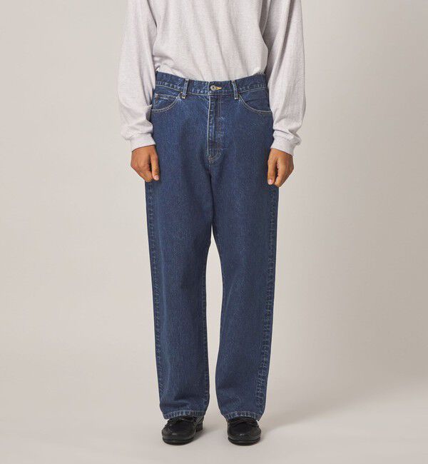 STEVEN ALAN「＜Steven Alan＞ 13.5oz デニム 5ポケット バギー パンツ」|デニム|