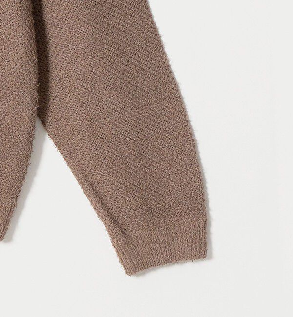 BEAUTY&YOUTH UNITED ARROWS「ニュアンス カール 3B ポロニット ウォッシャブル」|ニット・セーター|
