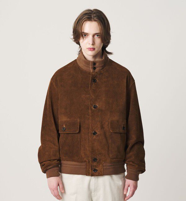 BEAUTY&YOUTH UNITED ARROWS「HI-LINE スエード ヴァルスター ブルゾン 」|その他|