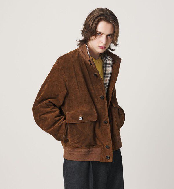 BEAUTY&YOUTH UNITED ARROWS「HI-LINE スエード ヴァルスター ブルゾン 」|その他|