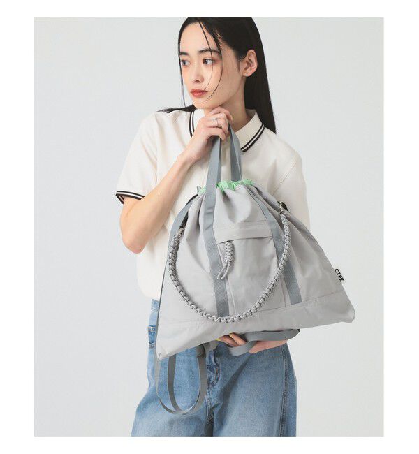 BEAMS SELECTION for WOMEN「CONTROL FREAK / ナイロン 3Way トートバッグ | 新生活・通学・新学期・オンオフ兼用・A4サイズ対応」|トートバッグ|