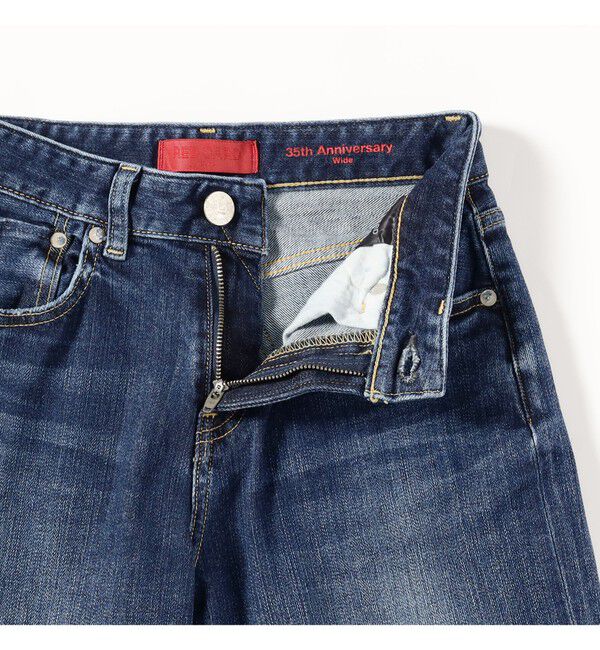 BEAMS SELECTION for WOMEN「RED CARD TOKYO / Anniversary Wide デニムパンツ」|デニム|