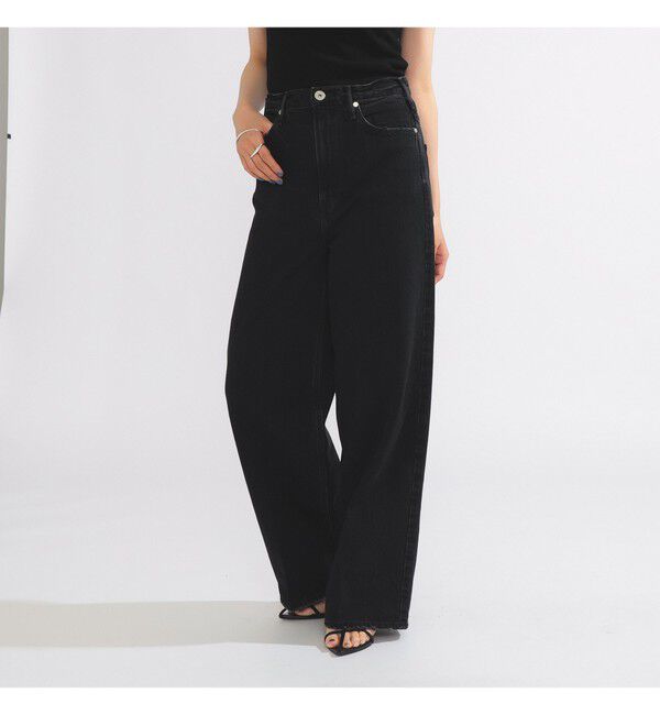 BEAMS SELECTION for WOMEN「【別注】upper hights / THE SISTER デニムパンツ LAMPBLACK」|デニム|