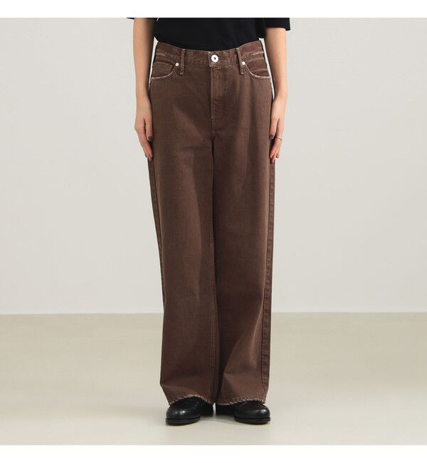 BEAMS SELECTION for WOMEN「upper hights / THE NIECE MIDRISE デニムパンツ」|デニム|