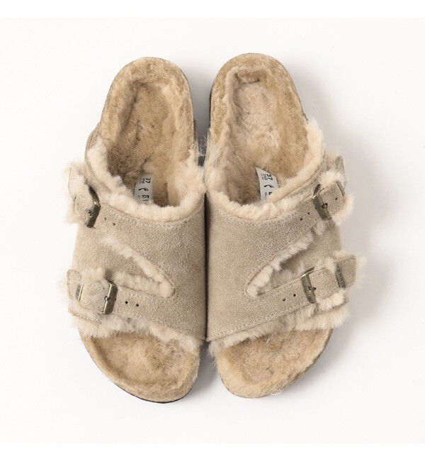 BEAMS SELECTION for WOMEN「BIRKENSTOCK / Zurich Shearling LEVE Taupe LAF」|サンダル|