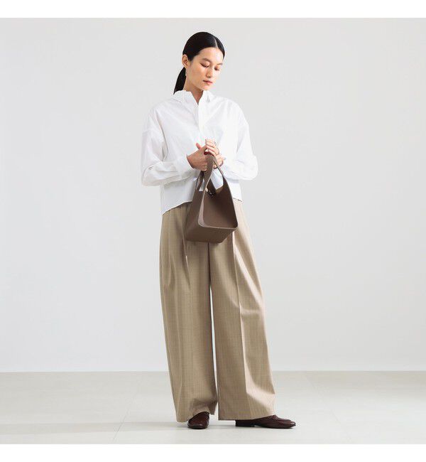 BEAMS SELECTION for WOMEN「TICCA / コットン ボタンダウン シャツ」|シャツ・ブラウス|