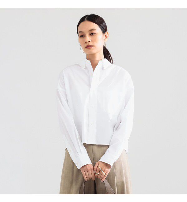 BEAMS SELECTION for WOMEN「TICCA / コットン ボタンダウン シャツ」|シャツ・ブラウス|