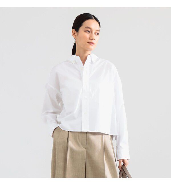 BEAMS SELECTION for WOMEN「TICCA / コットン ボタンダウン シャツ」|シャツ・ブラウス|