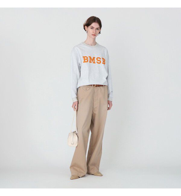 BEAMSBOY「【別注】Champion / BOYロゴ リンガーTシャツ」|Tシャツ・カットソー|