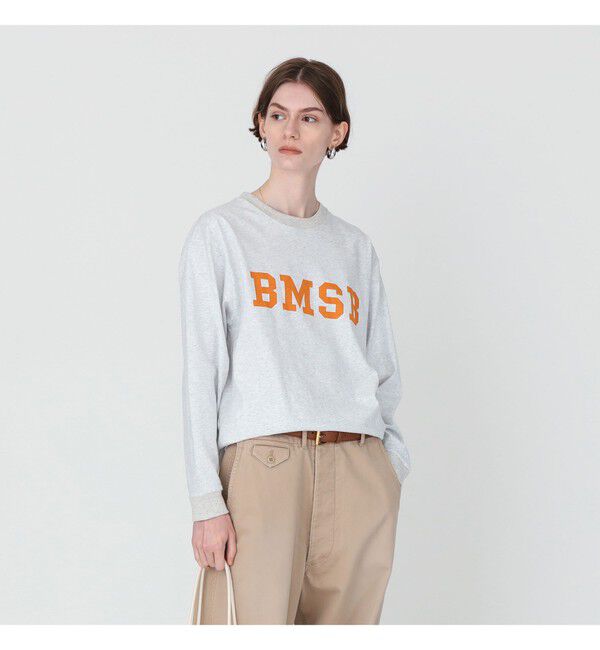BEAMSBOY「【別注】Champion / BOYロゴ リンガーTシャツ」|Tシャツ・カットソー|