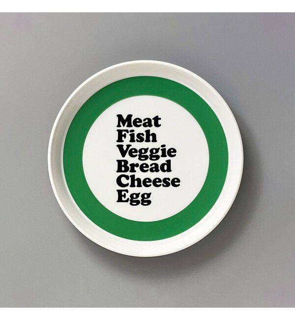 bPr BEAMS「Swimsuit Department / &ldquo;Ring Toss&rdquo; Lunch Plate 19.2cm」|食器・キッチングッズ|
