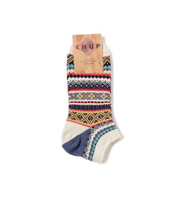 BEAMS「CHUP / BLOMSTERFELT」|ソックス|IVORY