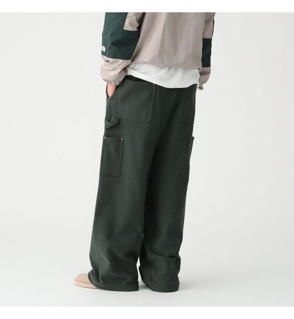 BEAMS「【別注】Champion / リバースウィーブ（R）ワイド ペインターパンツ」|チノ|