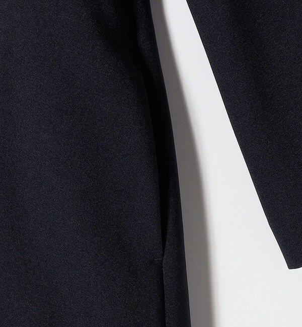 SHIPS any「【WEB限定】〈洗濯機可能〉ダブルクロス ウエスト タック Aライン ワンピース ［NAVY BLUE］」|ワンピース|