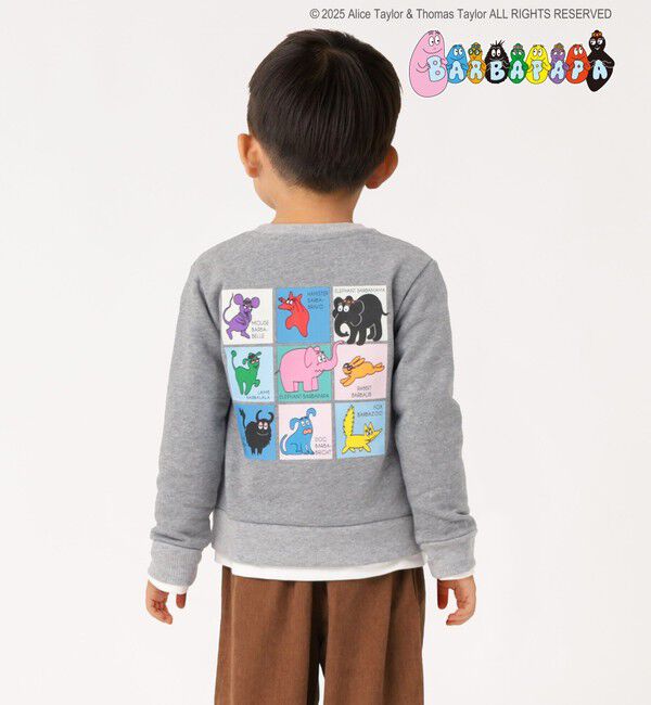SHIPS Colors 「SHIPS Colors:90～140cm /〈洗濯機可能〉バーバパパ プリント スウェット」|スウェット・ジャージ|
