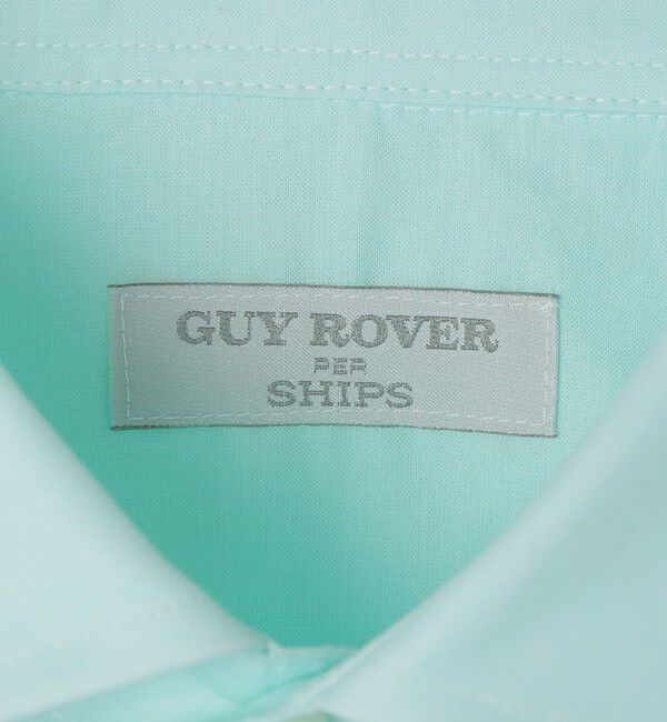 SHIPS「GUY ROVER: ピンポイント オックスフォード ソリッド ワイドカラー シャツ」|シャツ・ブラウス|