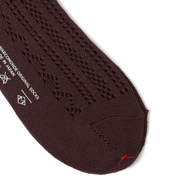 SHIPS for women「MARCOMONDE: アイレット ハイソックス」|ソックス|