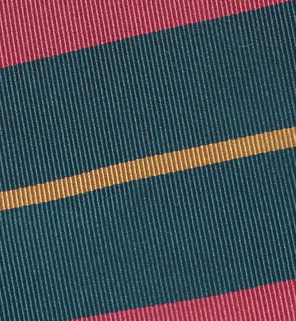 SHIPS「Puccini: シルク/コットン カラー レジメンタル ストライプ ネクタイ」|ネクタイ・蝶ネクタイ|