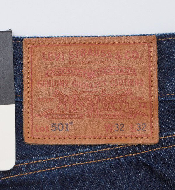 SHIPS「Levi's: 501 NEW DELVEDGE RINSE」|デニム|