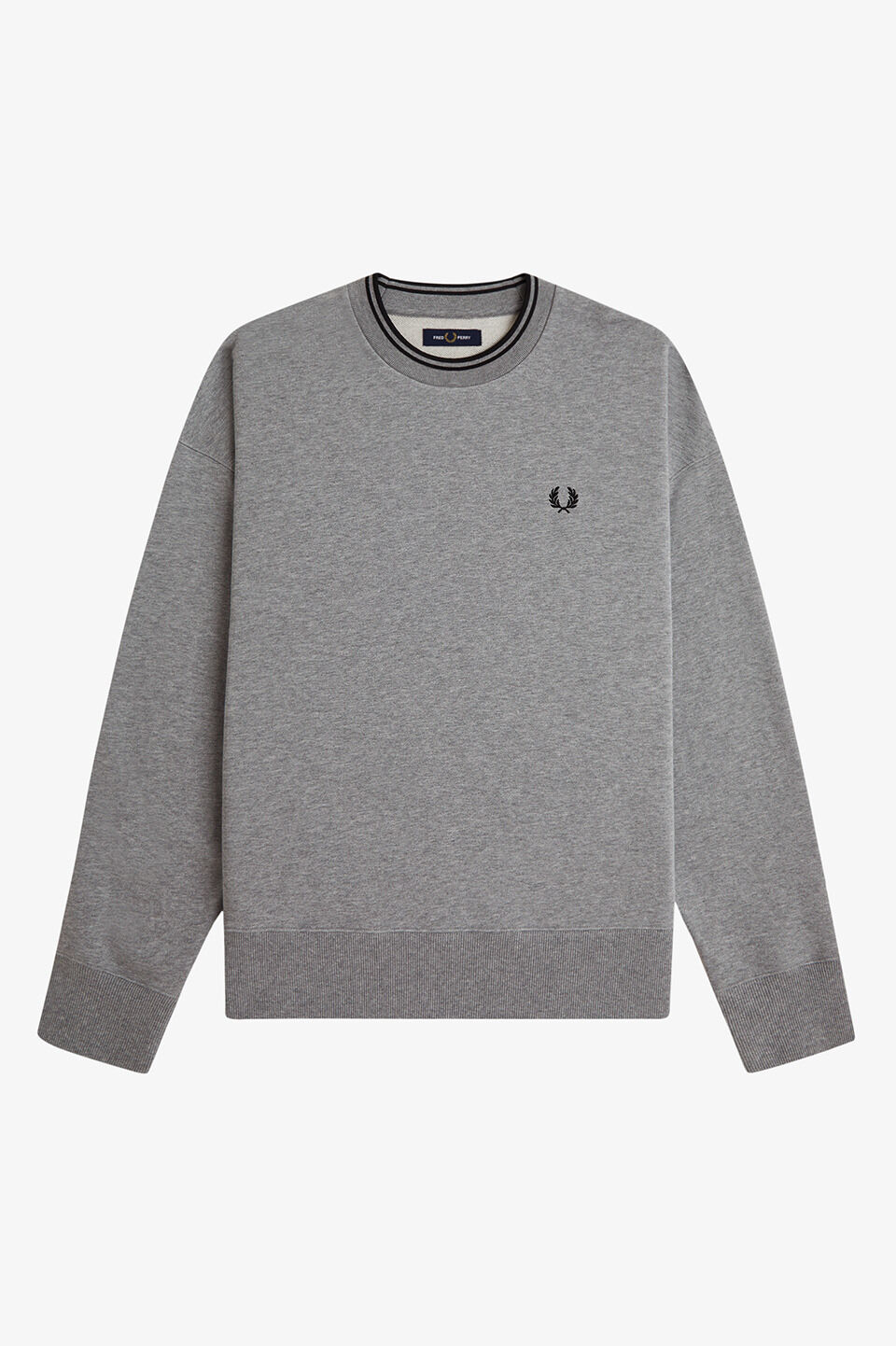 FRED PERRY 「FRED PERRY／Oversized Tipped Sweatshirt／オーバーサイズティップドスウェット」|スウェット・ジャージ|