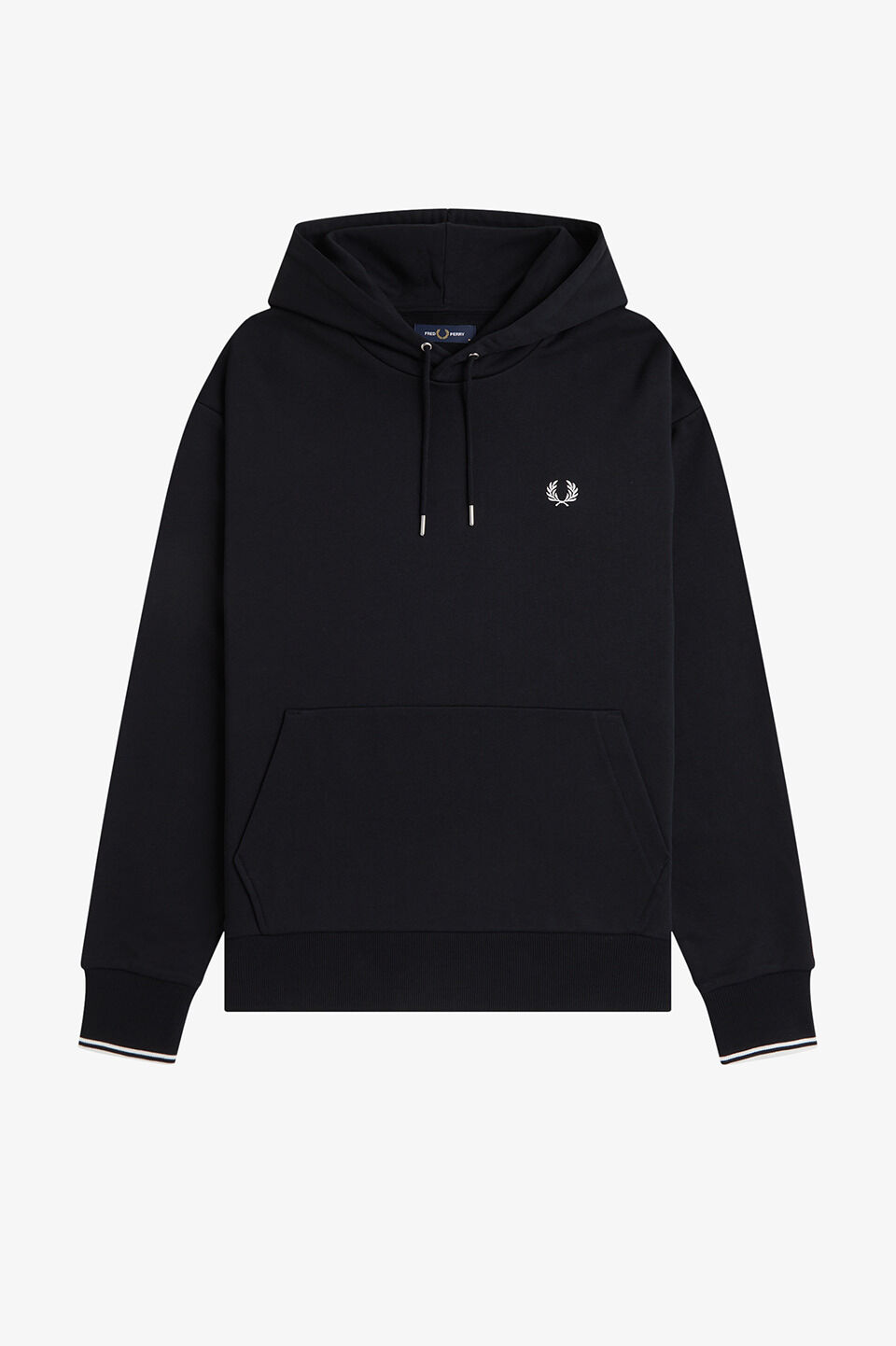 FRED PERRY 「FRED PERRY／Tipped Hooded Sweatshirt／ロゴフードスウェット」|スウェット・ジャージ|