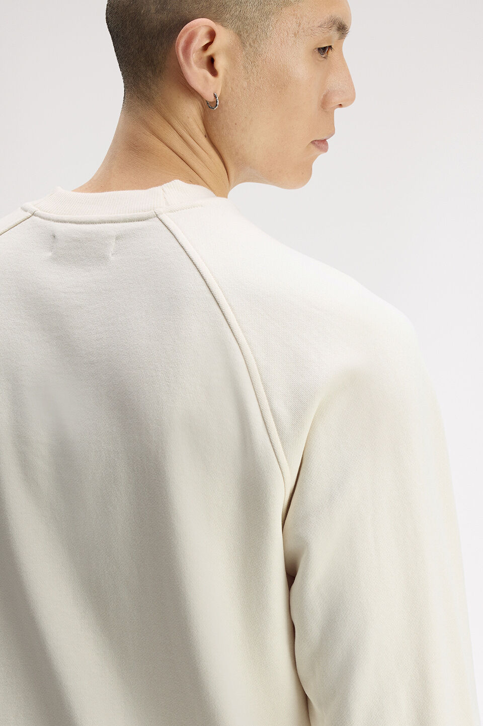 FRED PERRY 「FRED PERRY／Tipped Crew Neck Sweatshirt／ティップドクルーネックロゴスウェット」|スウェット・ジャージ|