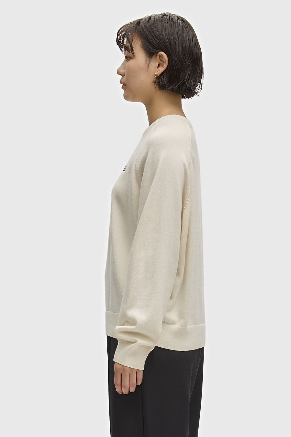 FRED PERRY 「FRED PERRY／Crew Neck Jumper／ロゴクルーネックニット」|Tシャツ・カットソー|