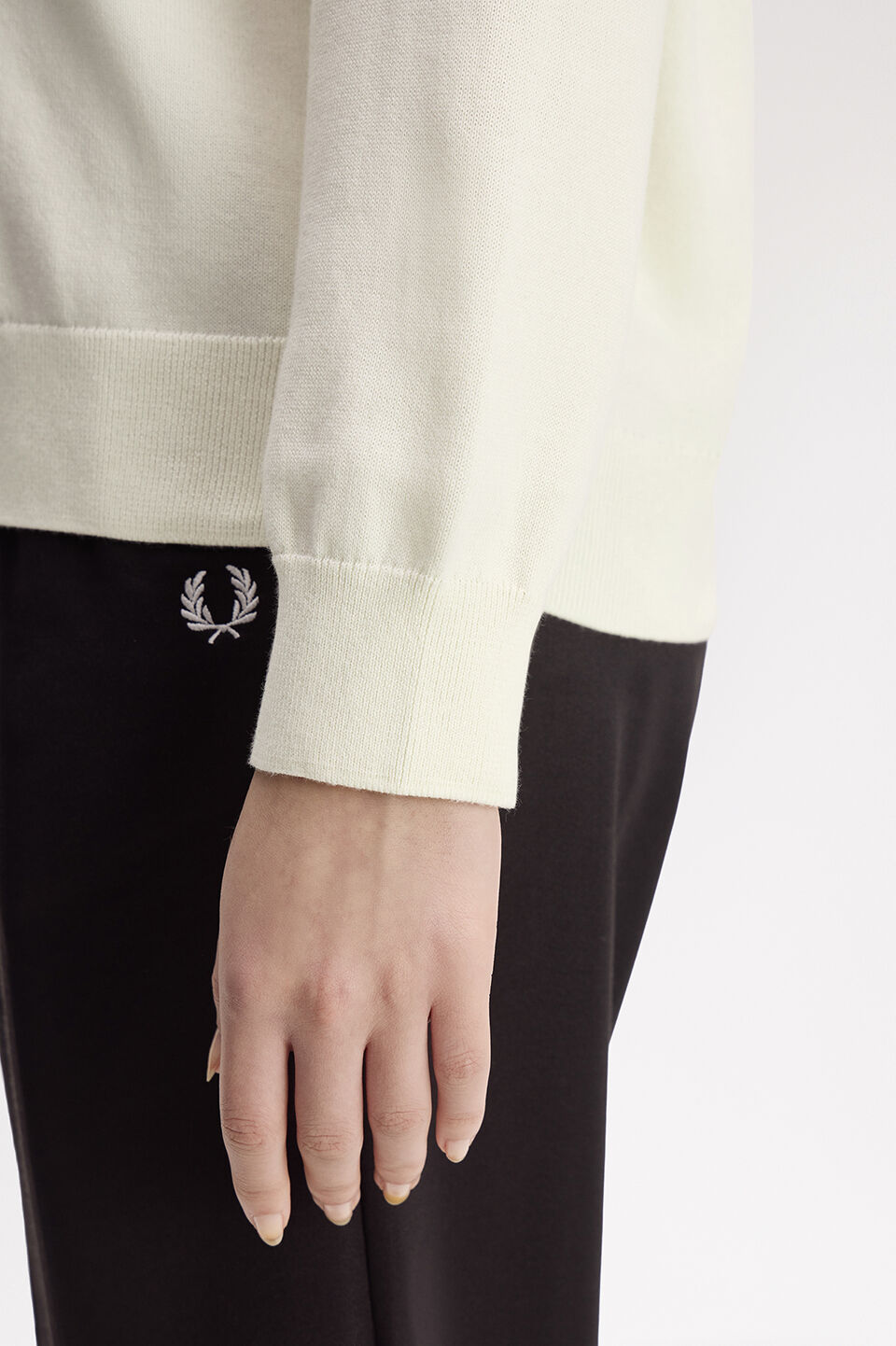 FRED PERRY 「FRED PERRY／Crew Neck Jumper／ロゴクルーネックニット」|Tシャツ・カットソー|
