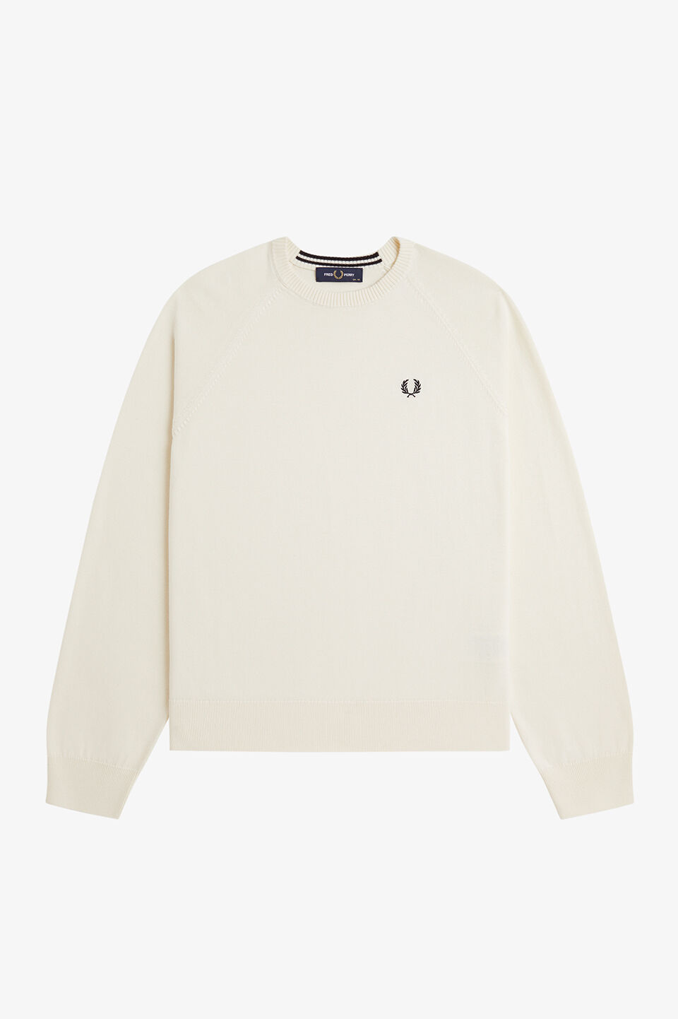FRED PERRY 「FRED PERRY／Crew Neck Jumper／ロゴクルーネックニット」|Tシャツ・カットソー|