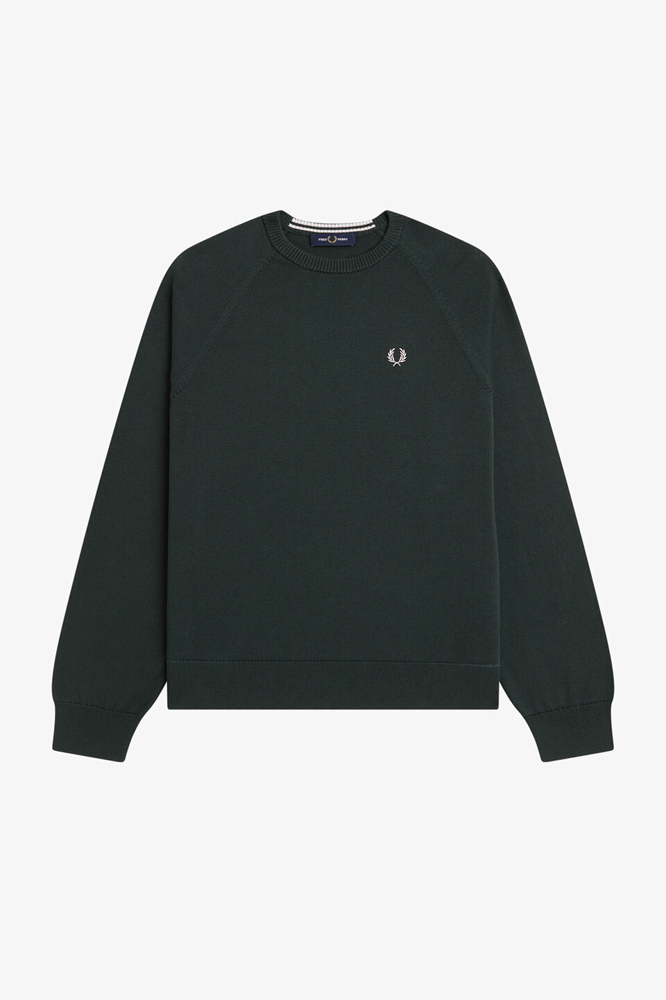 FRED PERRY 「FRED PERRY／Crew Neck Jumper／ロゴクルーネックニット」|Tシャツ・カットソー|