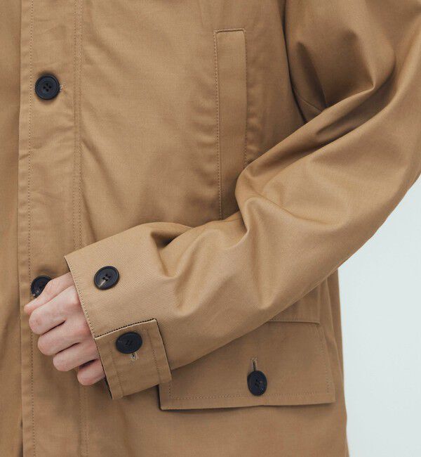 GALERIE VIE「パウダーコットンギャバジン ショートコート」|その他|