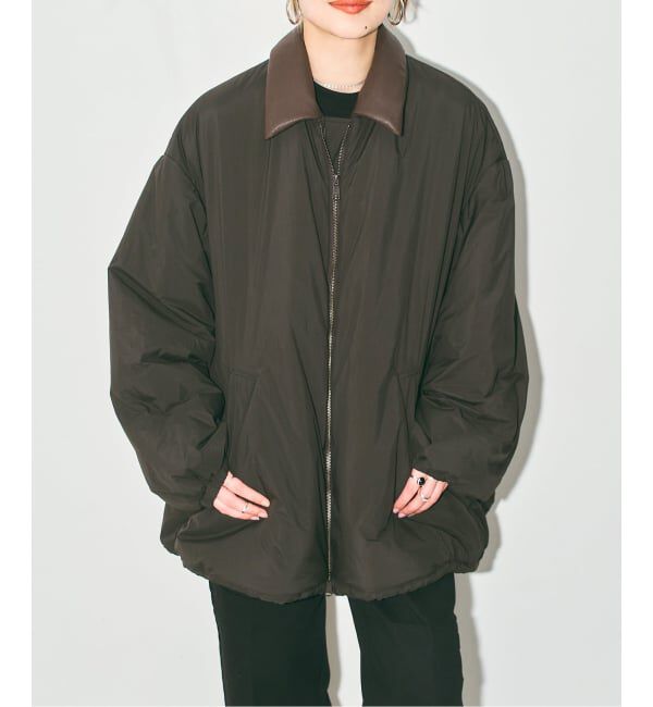  「《追加予約5》PADDED コート」|その他|ブラウン B