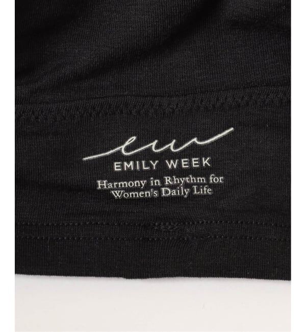 EMILYWEEK「【ACTIVE】Bamboo ストレッチキャミソール（ブラック）」|インナー|