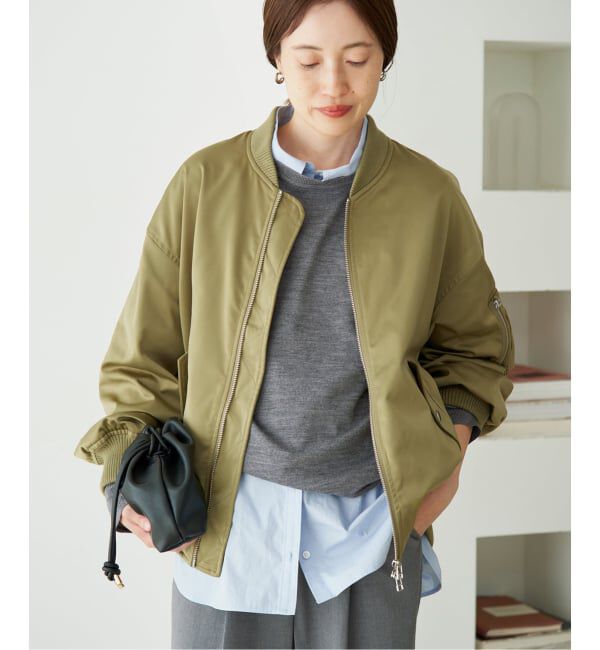 SLOBE IENA「《WEB限定カラーあり》シングルMA-1」|その他|
