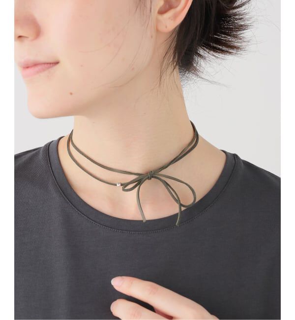 IENA LA BOUCLE「FIVE EIGHTHS ファイブエイス 別注Wisper hide チョーカー NE-25084」|ネックレス|