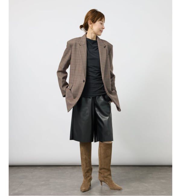 VERMEIL par iena「Faux Leather イージーショーツ」|その他|