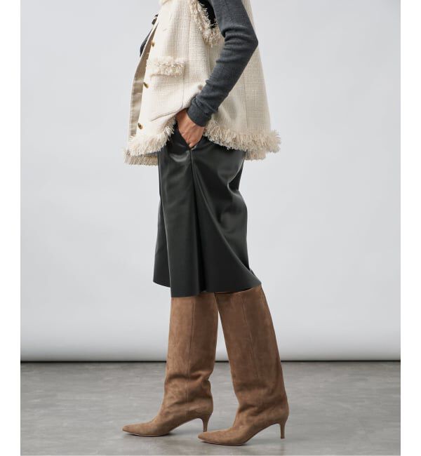 VERMEIL par iena「Faux Leather イージーショーツ」|その他|