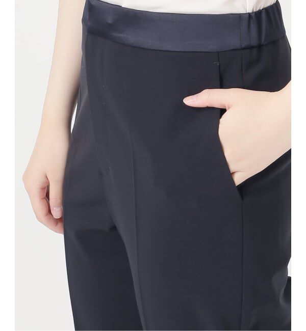 VERMEIL par iena「ステファニーツイルスティックパンツ」|スラックス|