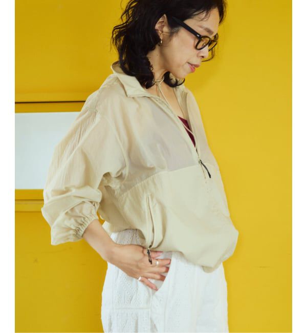 IENA LA BOUCLE「IENA LA BOUCLE シアーナイロンブルゾン」|その他|
