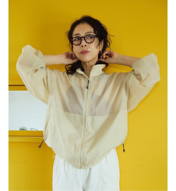 IENA LA BOUCLE「IENA LA BOUCLE シアーナイロンブルゾン」|その他|