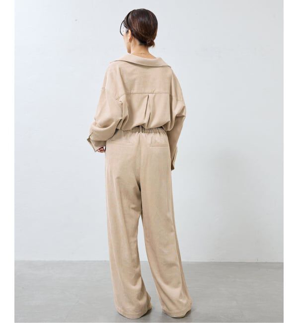IENA「《予約》レーヨンウールコーデュロイパンツ」|その他|