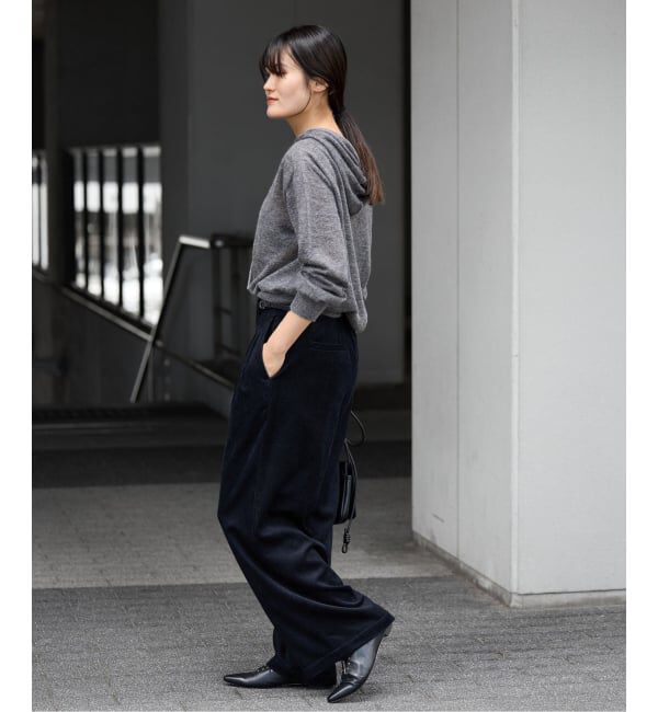 IENA「《予約》レーヨンウールコーデュロイパンツ」|その他|