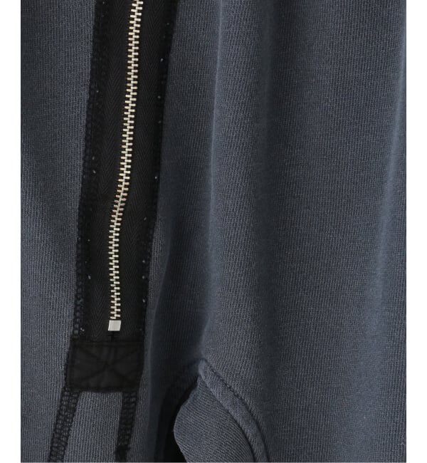 PULP「【Geek Office / ギークオフィス】OPEN YY / Knitted CURVED ZIP SWEAT PANTS」|スラックス|