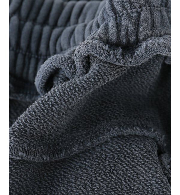 PULP「【Geek Office / ギークオフィス】OPEN YY / Knitted CURVED ZIP SWEAT PANTS」|スラックス|