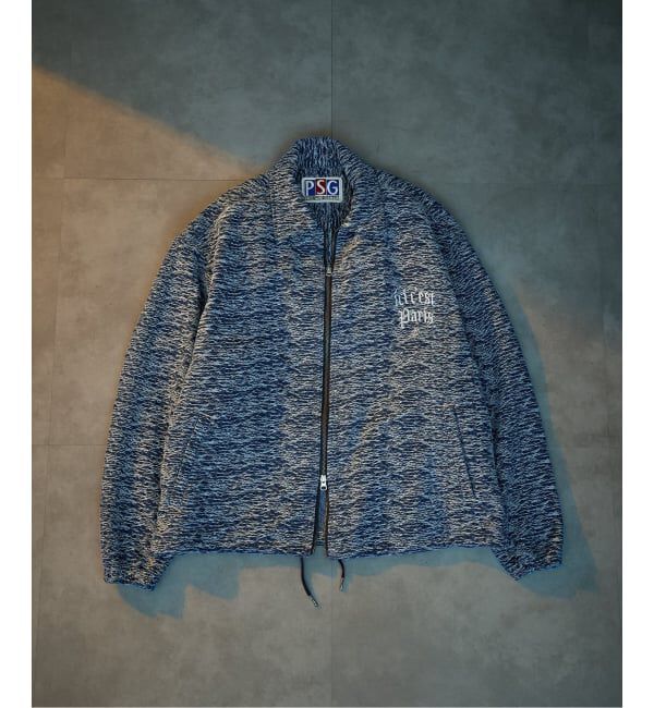 Paris Saint-Germain「《予約》【Paris Saint-Germain / パリ・サン＝ジェルマン】 JP JACQUARD ZIP JACKET」|その他|ブルー A