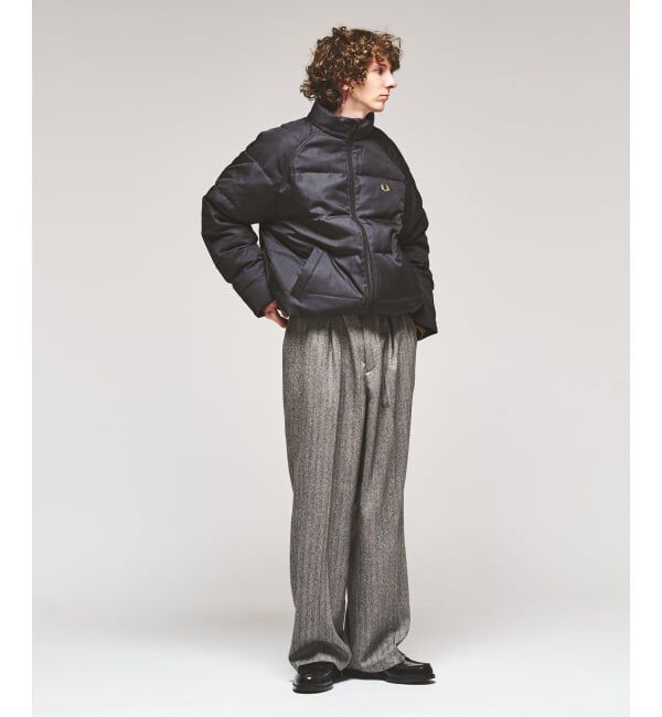 417 EDIFICE「FRED PERRY / フレッドペリー 417別注 ラグランスリーブ パデッドジャケット」|その他|