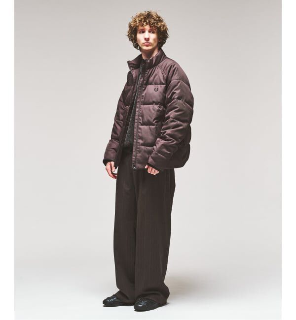 417 EDIFICE「FRED PERRY / フレッドペリー 417別注 ラグランスリーブ パデッドジャケット」|その他|
