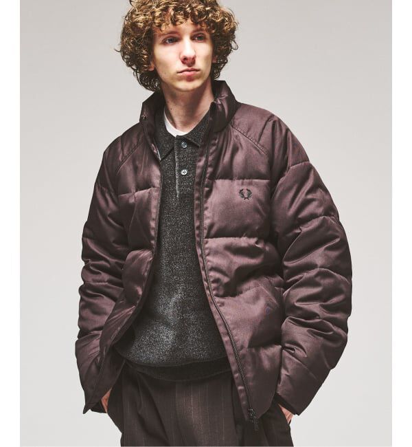 417 EDIFICE「FRED PERRY / フレッドペリー 417別注 ラグランスリーブ パデッドジャケット」|その他|